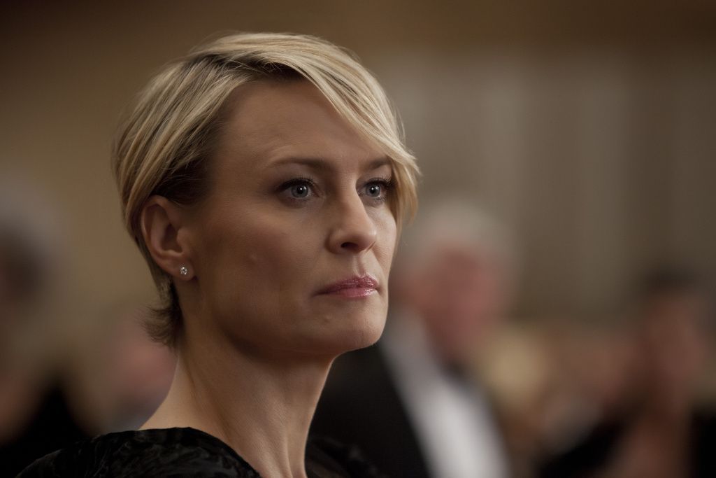 Claire Underwood la presidenta de los Estados Unidos