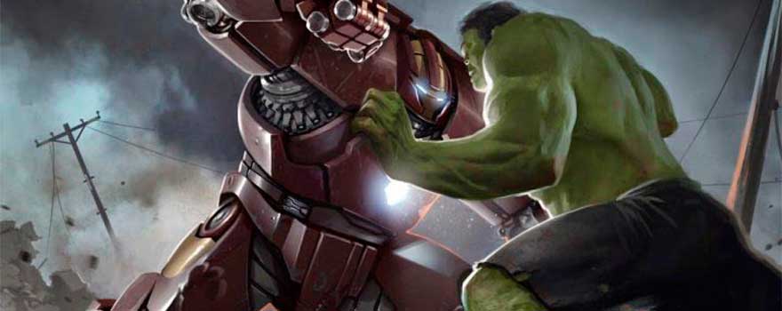 Tremenda pelea: Hulk vs. Hulkbuster