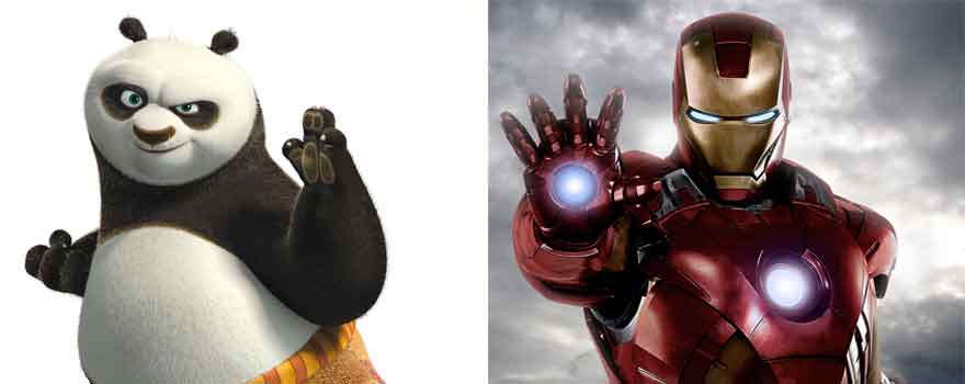 En qué se parecen Los Vengadores 2 y Kung Fu Panda 2