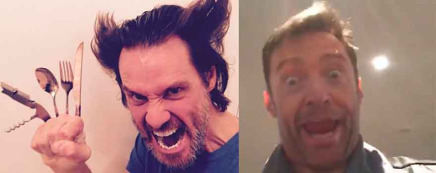 Hugh Jackman y Jim Carrey intercambian papeles