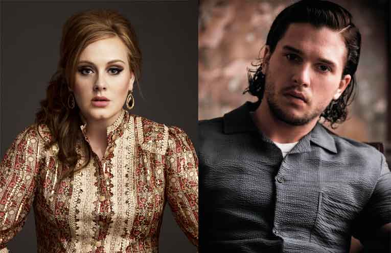¿Adele junto a Kit Harington?
