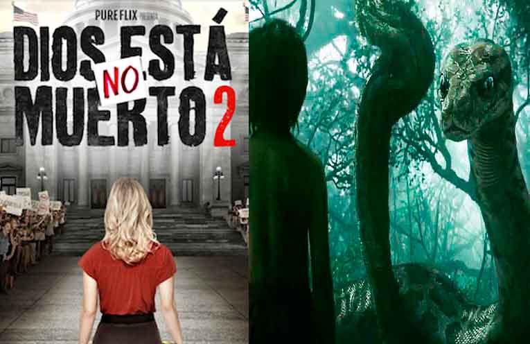 Jueves de cine: El Libro de la Selva y Dios no está muerto 2
