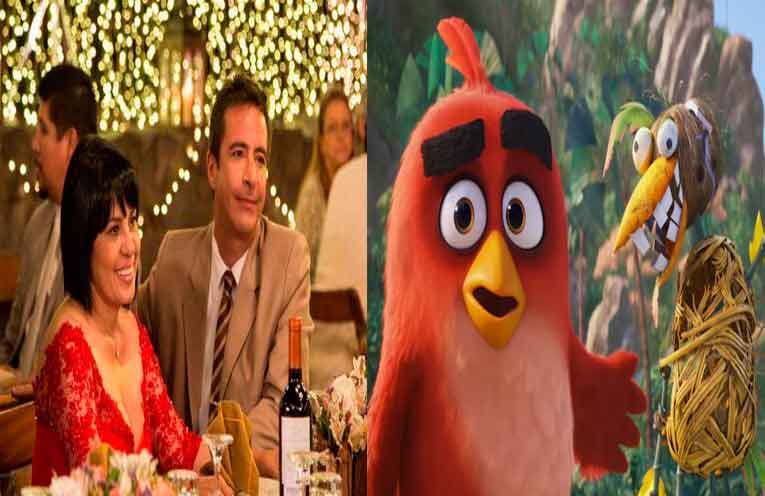 Angry Birds arranca bien y Locos de Amor se mantiene