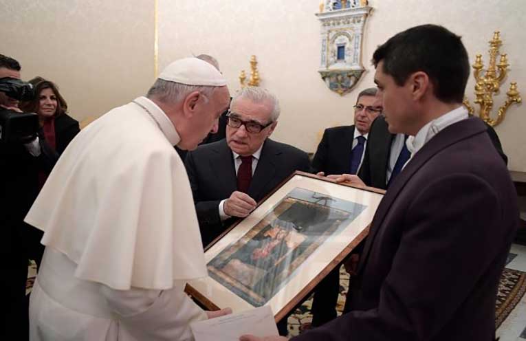 Martin Scorsese : La iglesia lo censuró y ahora lo recibe