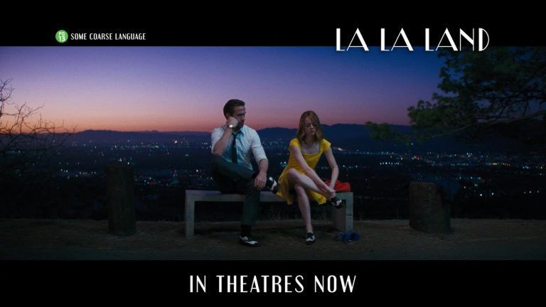 Una escena de La La Land con Emma Stone y Ryan Gosling