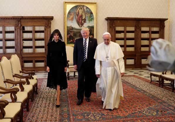 visita de Donald Trump al papa Francisco