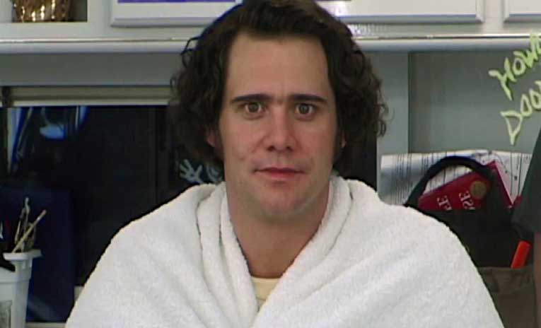 jim carrey en El lunático
