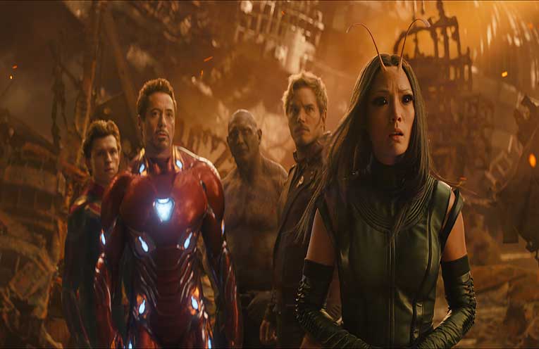 Los vengadores Guerra Infinita recibe aprobación de la crítica
